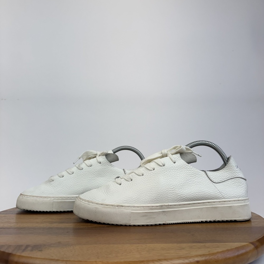 Womens Sam Edelman Poppy White Leather Comfort Casual Sneakers Shoes‎ Size 8.5 M - Picture 2 of 9